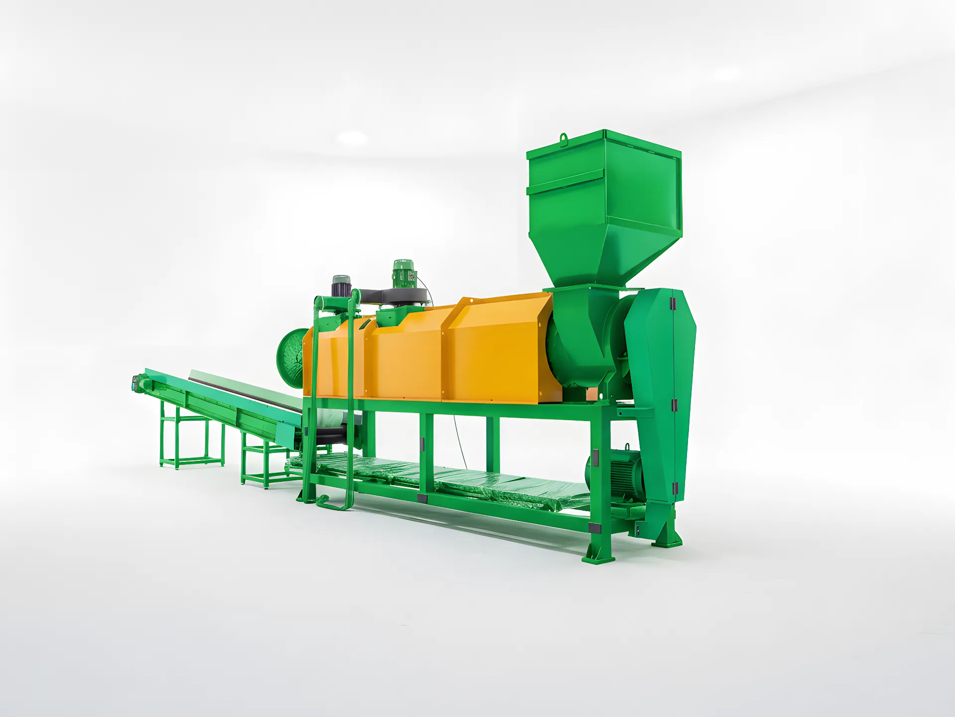 Plastic Bottle Label Removal Machine