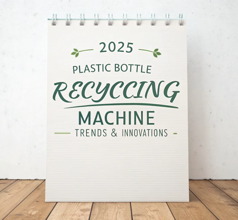 Trends en innovaties op het gebied van plastic flessenrecyclingmachines voor 2025