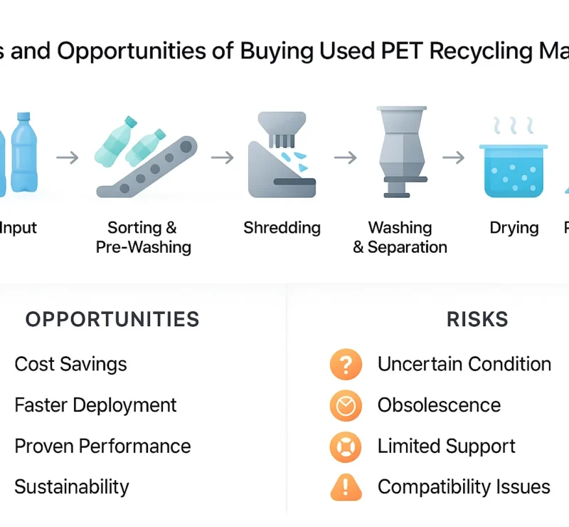 Risk and Opportunity Assessment for Purchasing Used PET Recycling Machines